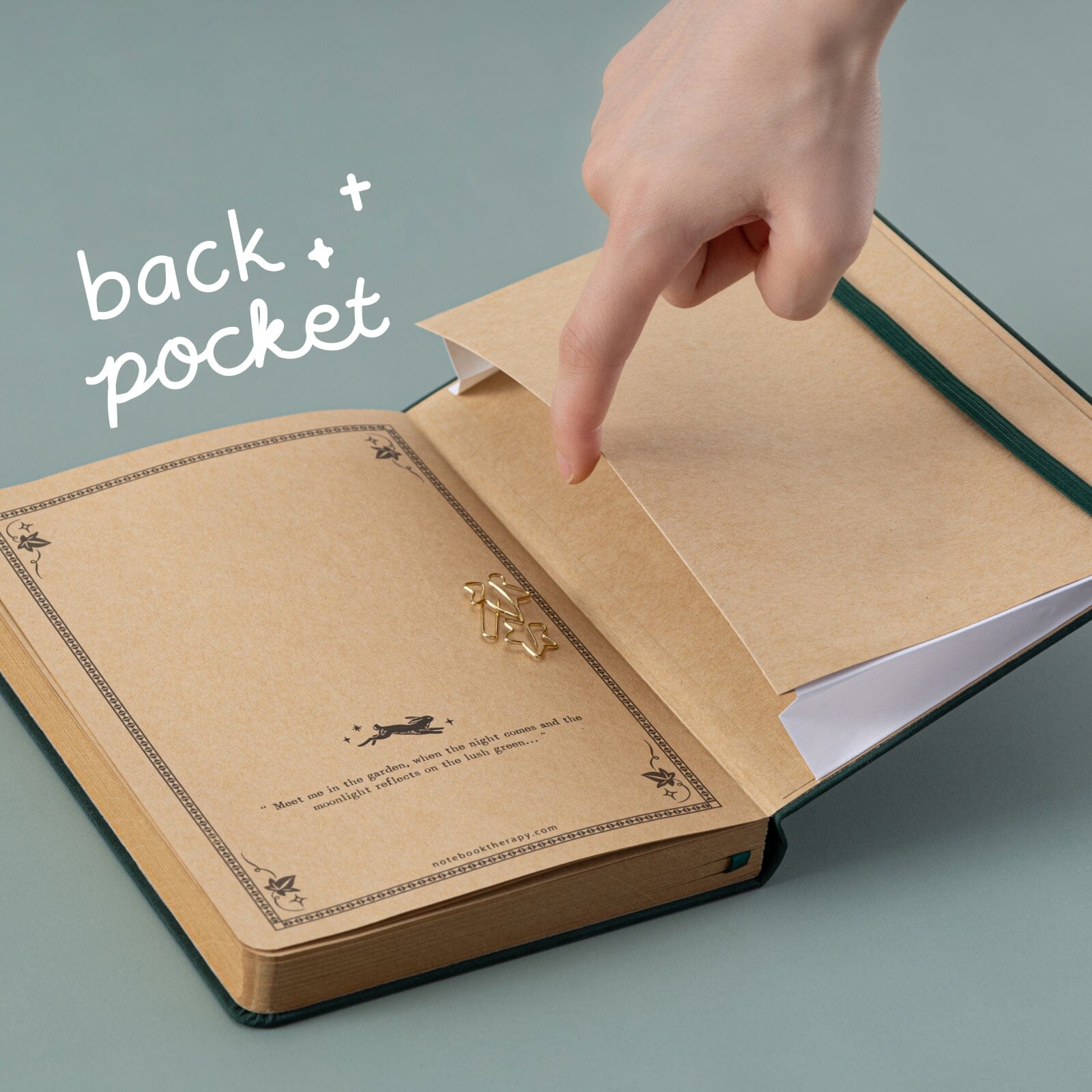 Tsuki 'Luminous Garden' Limited Edition Kraft Paper Bullet Journal in A5 ☾
