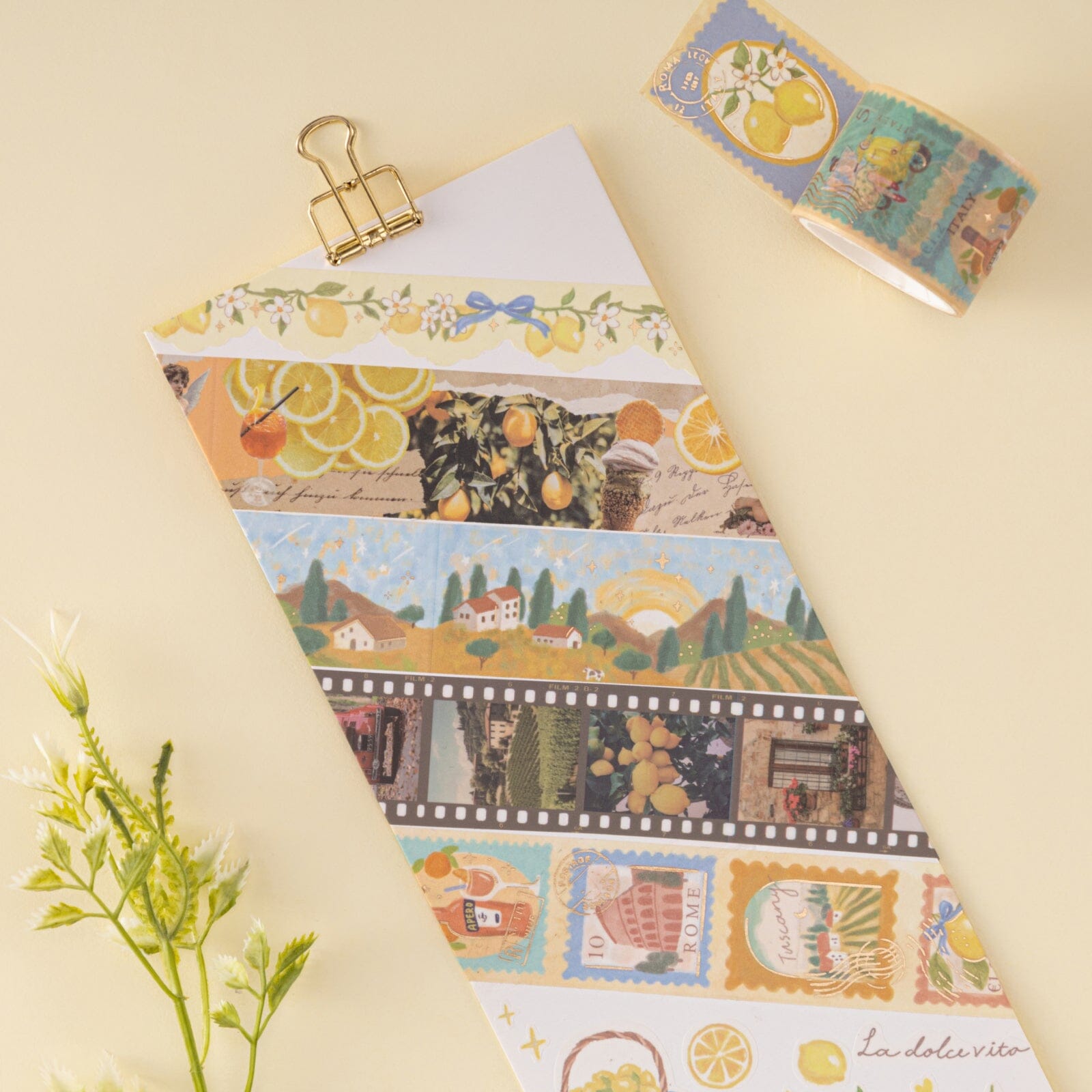 Tsuki 'Summer in Italy' Washi Tape Set ☾