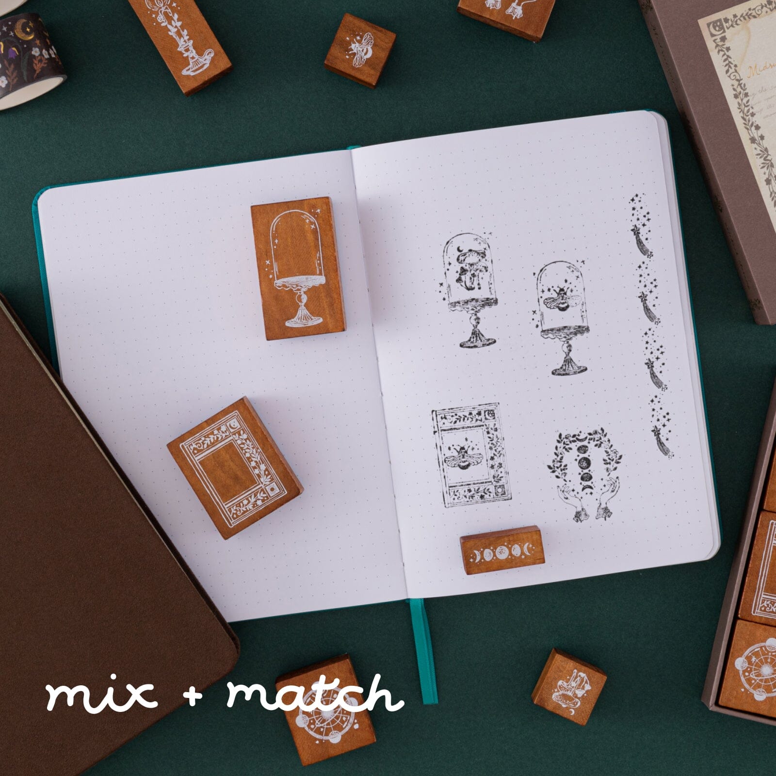 Tsuki 'Midsummer Night's Dream' Bullet Journal Stamp Set ☾