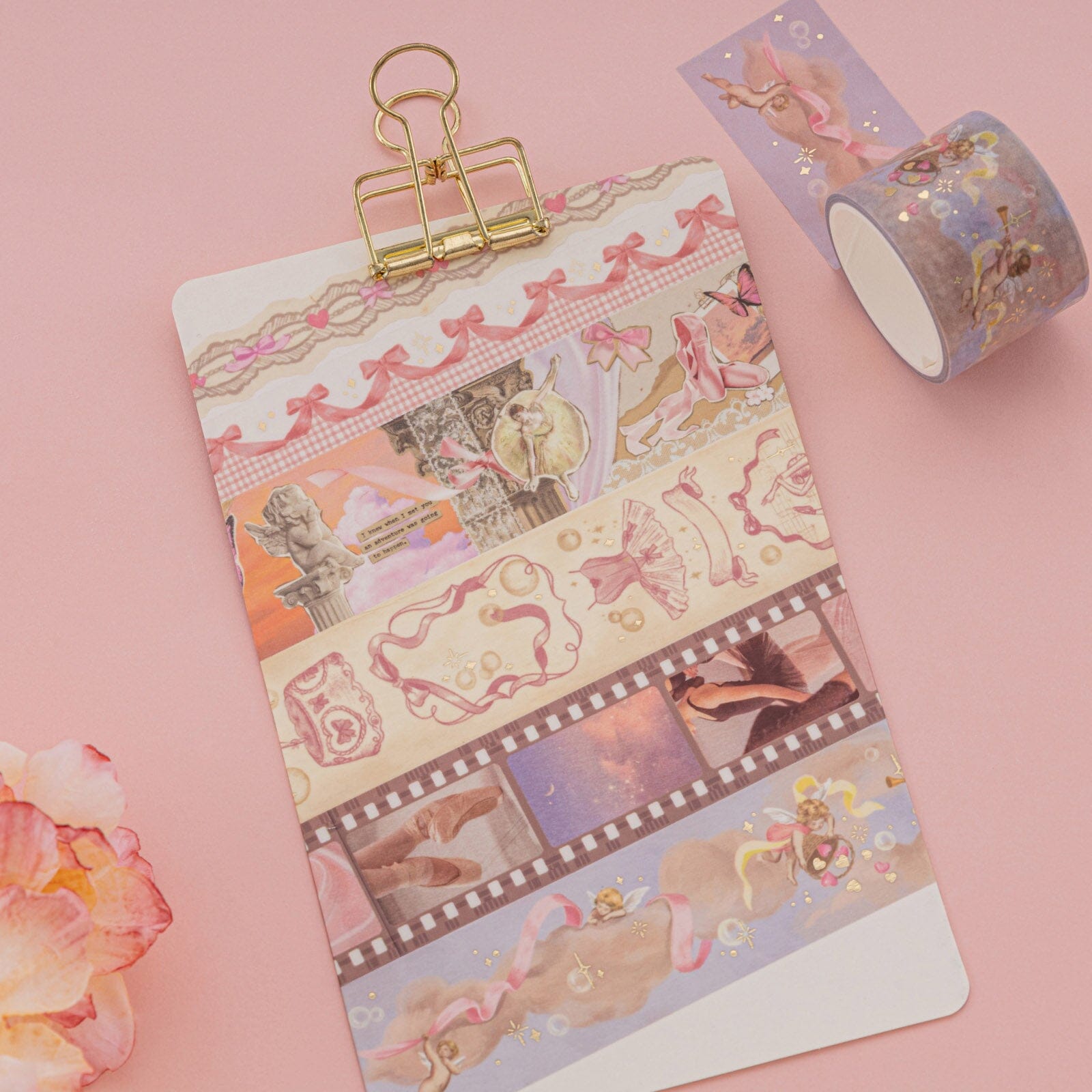 Tsuki 'Sweet Ballet' Washi Tape Set ☾
