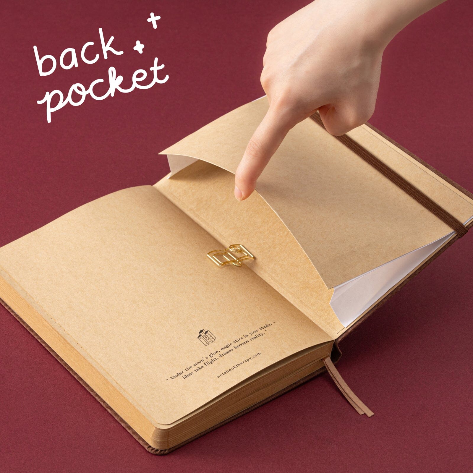 Tsuki 'Atelier Magic' Limited Edition Kraft Paper Bullet Journal in A5 ☾