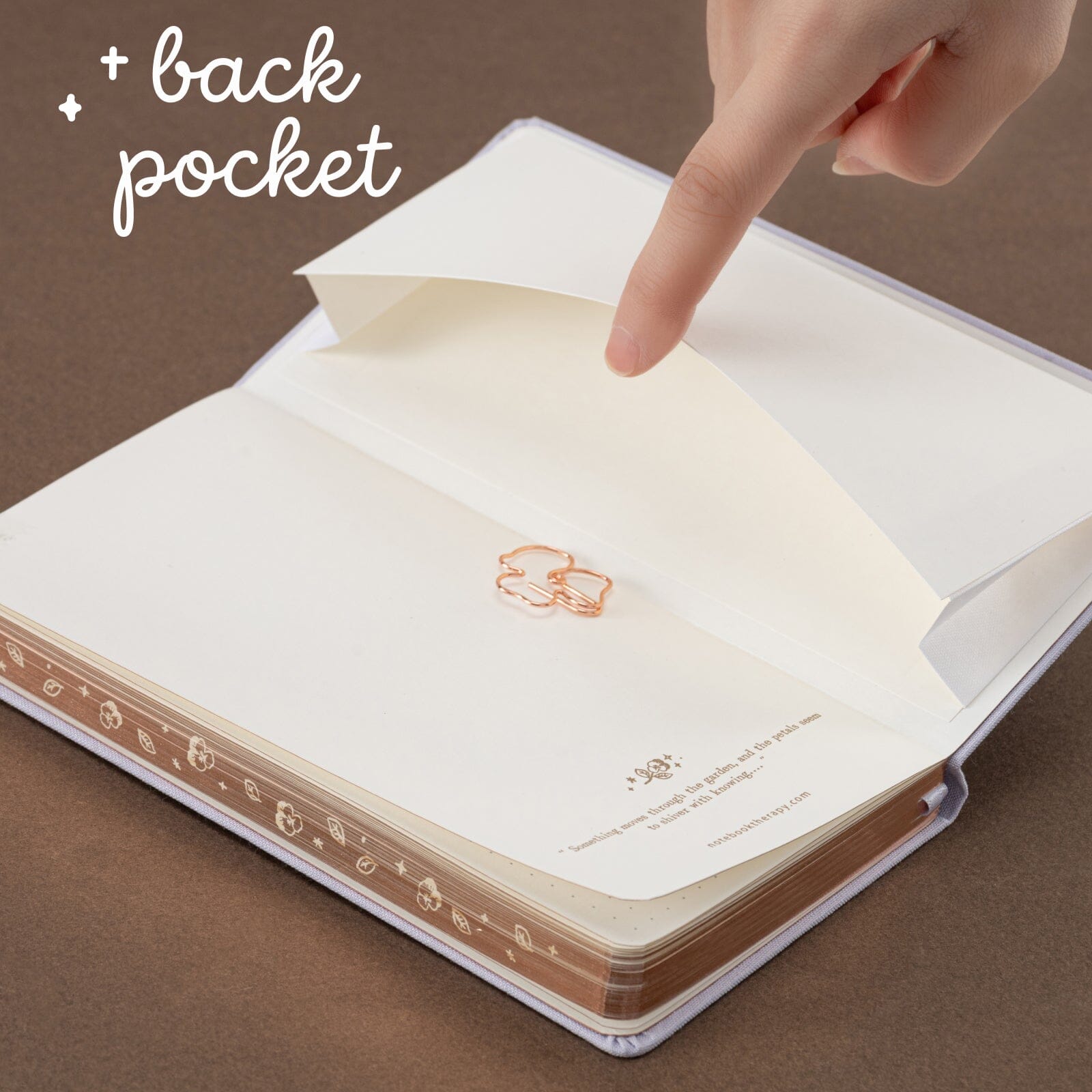 Tsuki 'Neko Pansy' Limited Edition Luxury Travel Notebook ☾