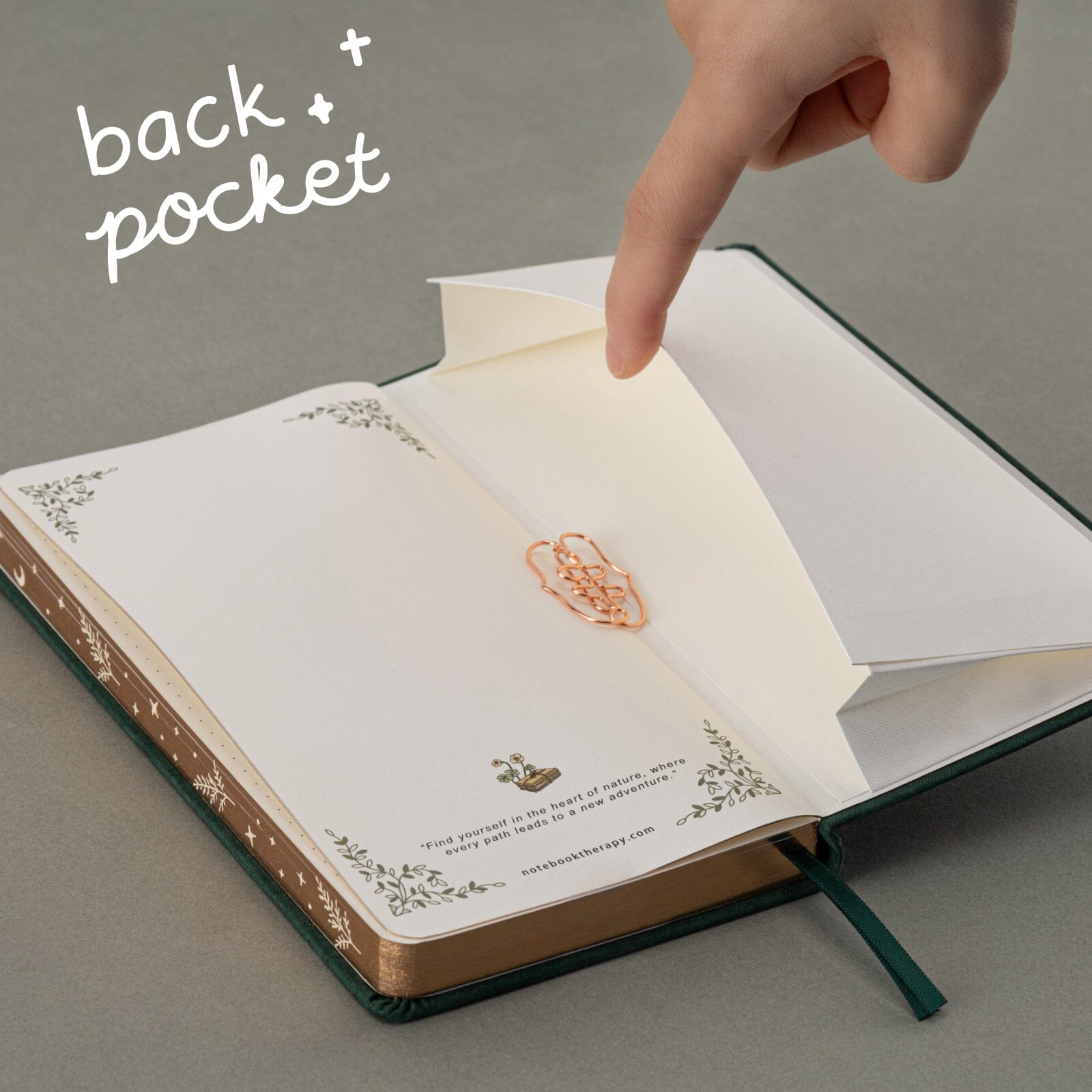 Tsuki 'Woodland Adventure' Luxury Travel Notebook ☾