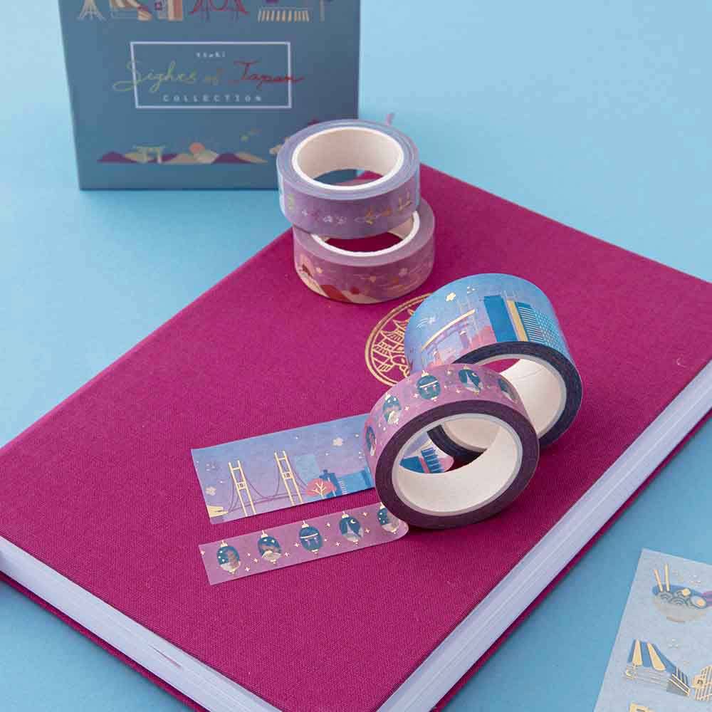 Tsuki 'Sights of Japan' Washi Tape Set ☾