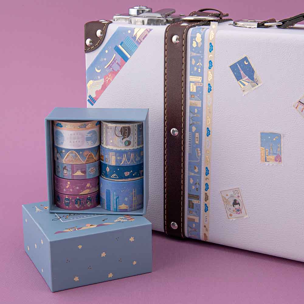 Tsuki 'Sights of Japan' Washi Tape Set ☾
