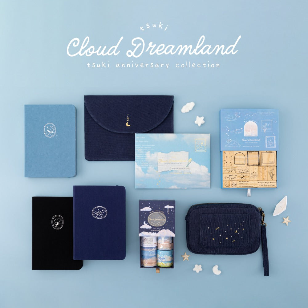 Tsuki 'Cloud Dreamland' Notebook Pouch ☾