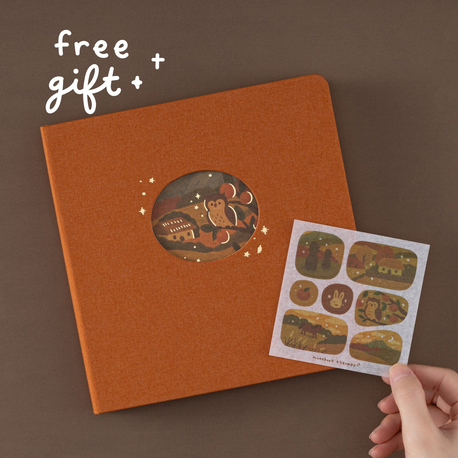 Tsuki Four Seasons: Autumn Collector's Edition 2025 Square Bullet Journal ☾