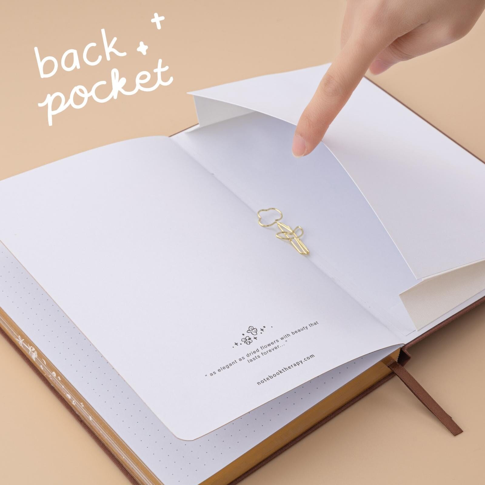 Tsuki 'Dried Flowers' Limited Edition Luxury Bullet Journal ☾