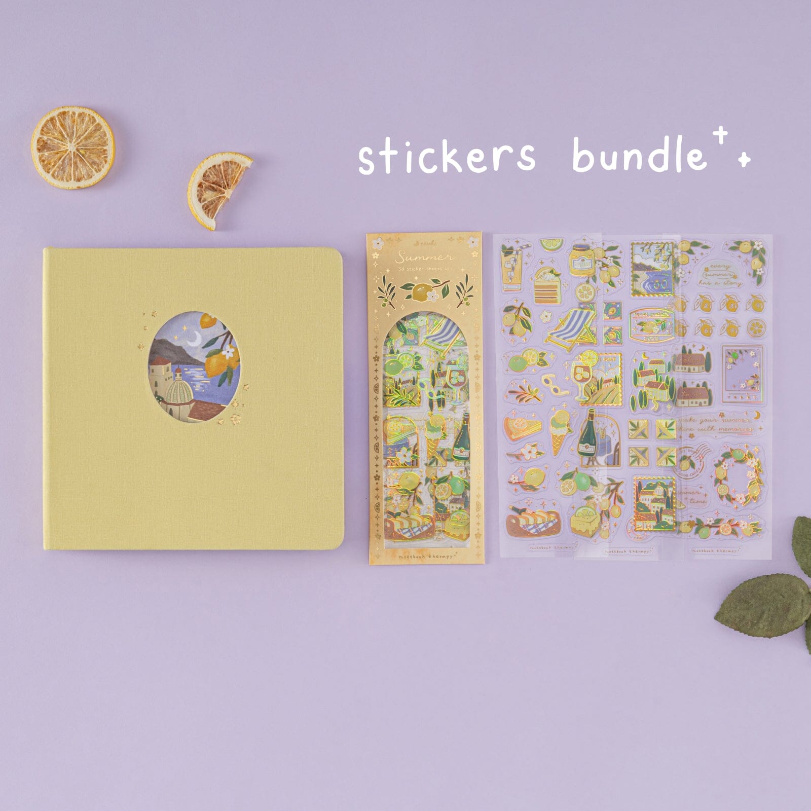 Tsuki Four Seasons: Summer Collector's Edition 2025 3D Holographic Sticker Set ☾