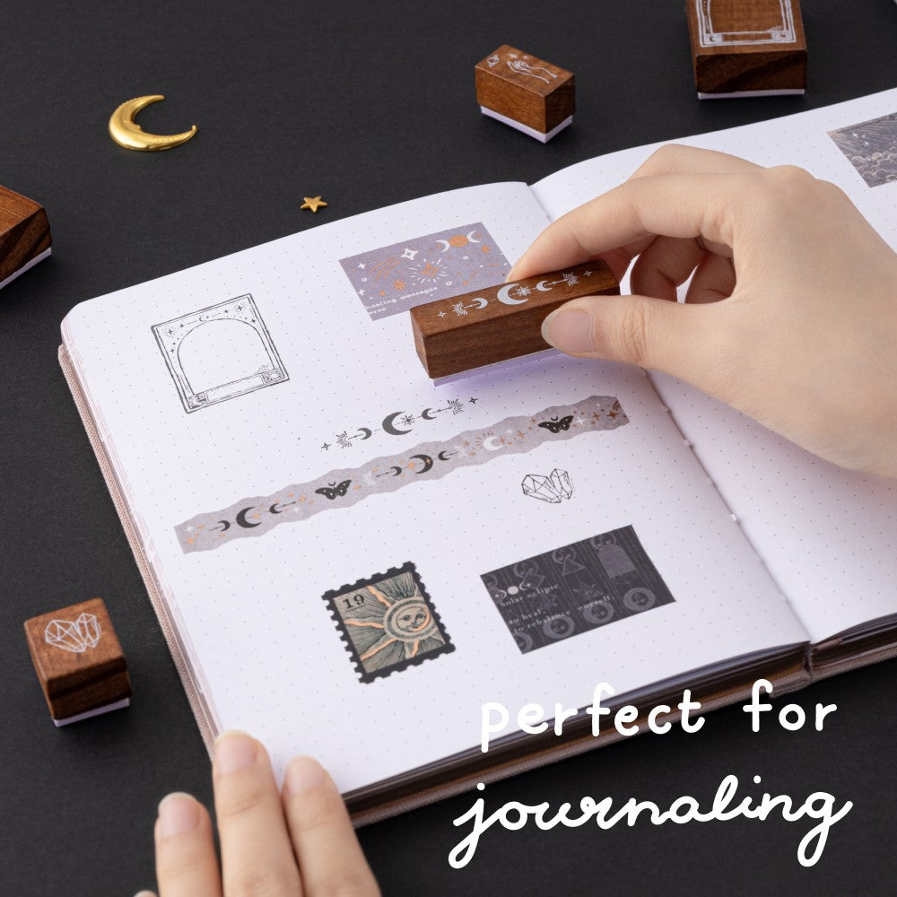 Tsuki 'Moonlit Alchemy' Bullet Journal Stamp Set ☾