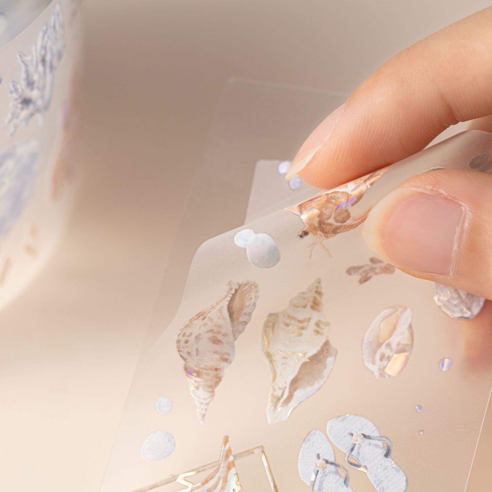 Hinoki - 'Into the Wave' Decorative PET Tape Set