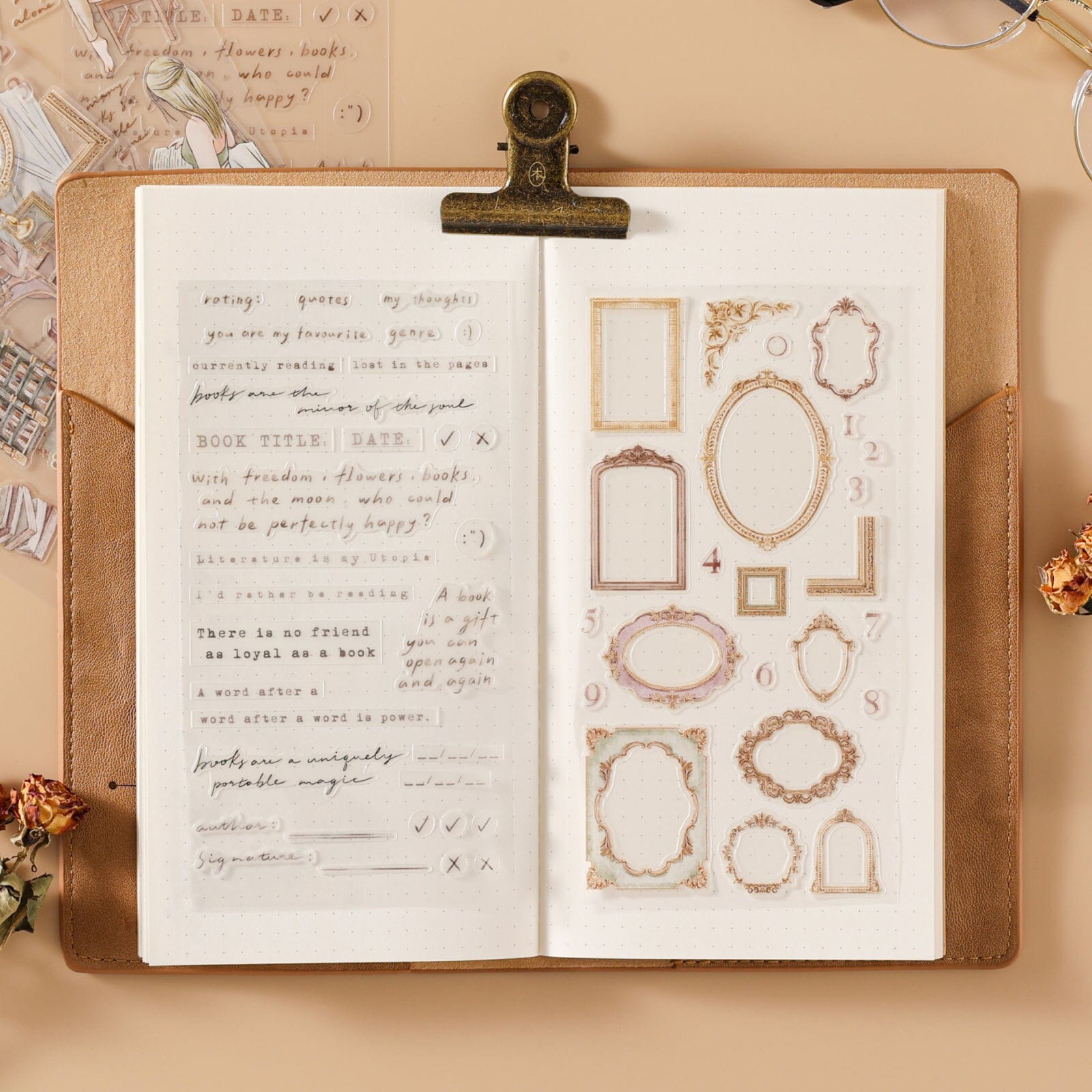 Hinoki - 'Into the Library' Sticker Set