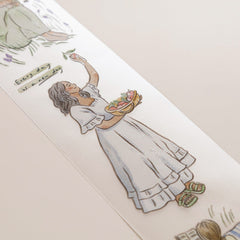 Hinoki - 'Into the Meadow' PET Decorative Tape - Summer Girls