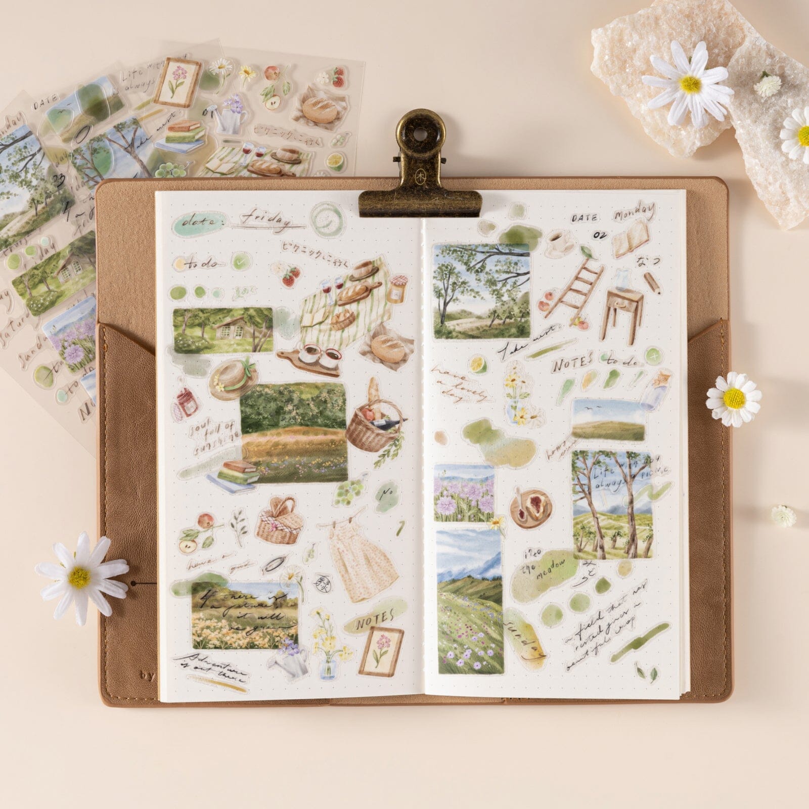 Hinoki - 'Into the Meadow' Sticker Set