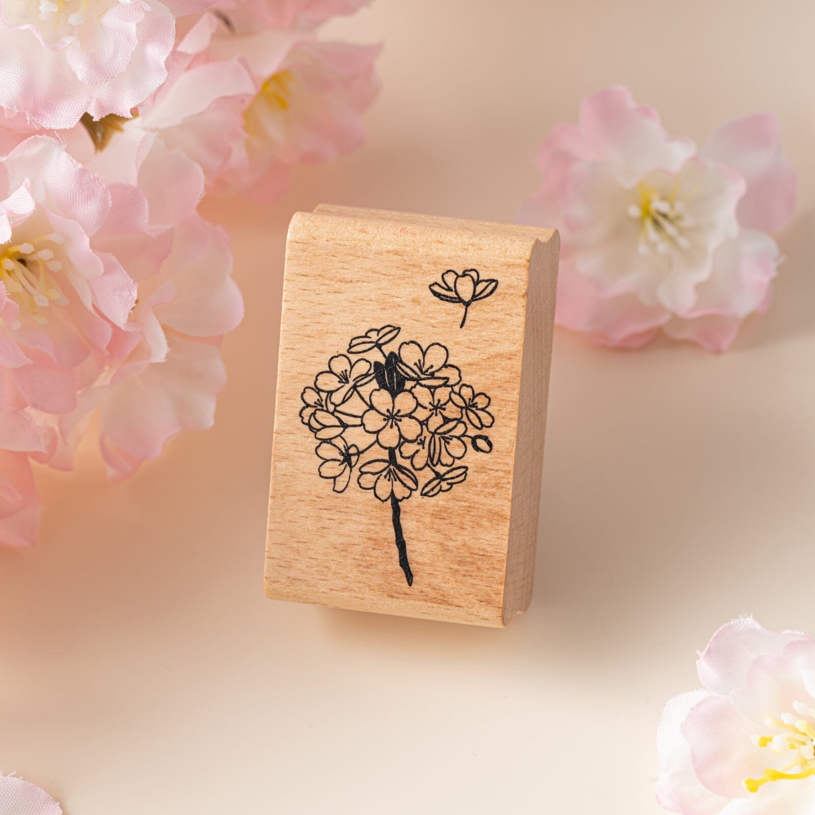 Hinoki - 'Into the Blossom' Wooden Stamps Set