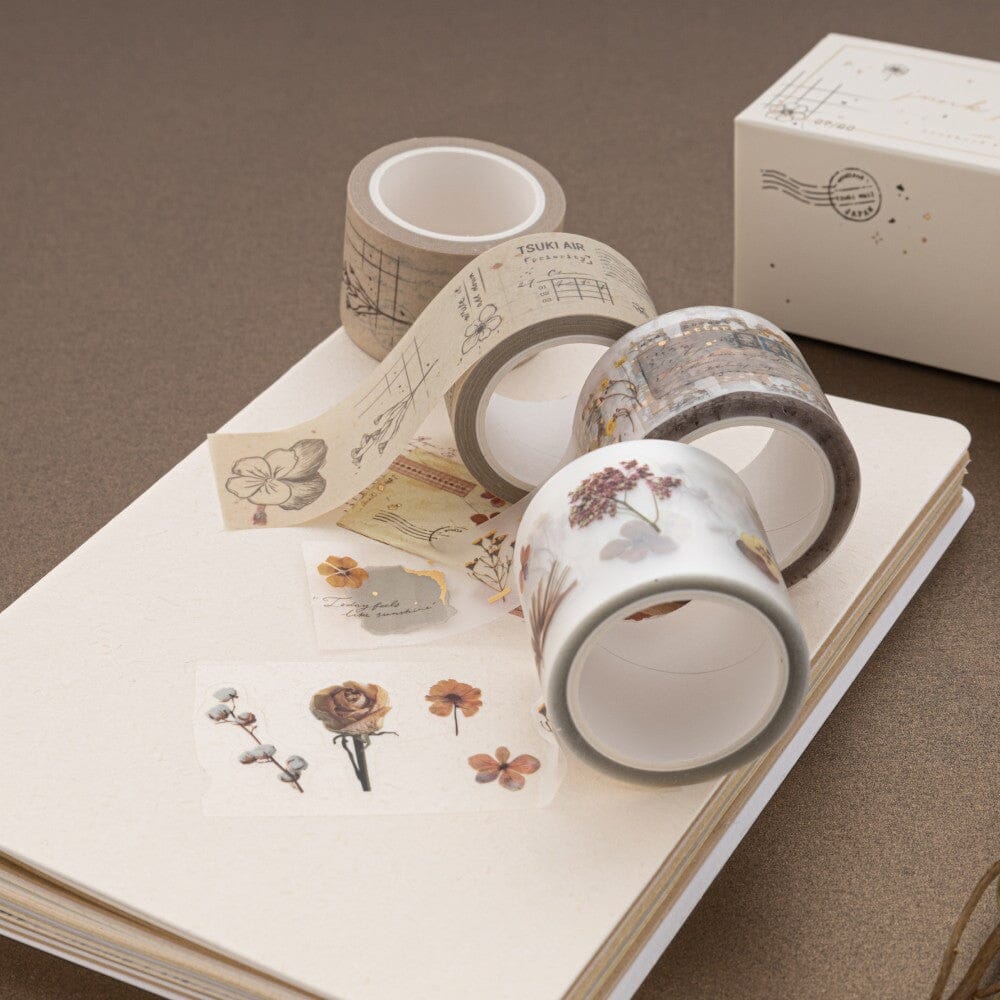 Tsuki 'Junk Journal' Washi Tape Set ☾