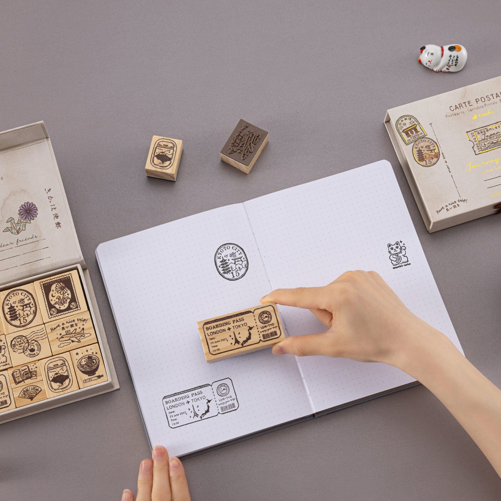 Tsuki 'Journey in Japan' Bullet Journal Stamp Set ☾