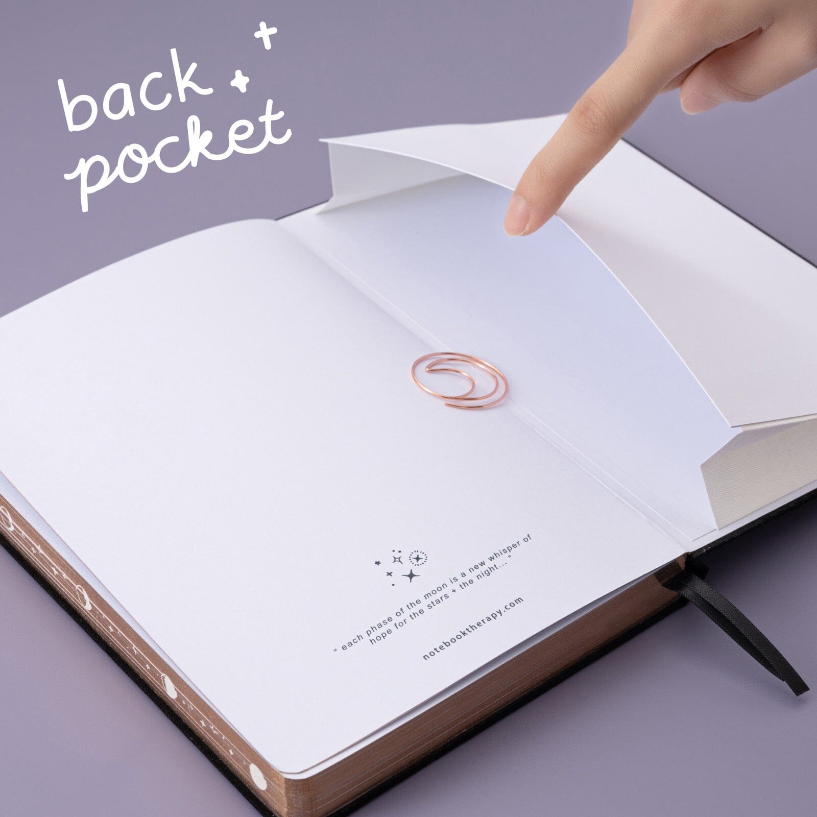 Tsuki 'Moonlit Whisper' Limited Edition Luxury Bullet Journal  ☾