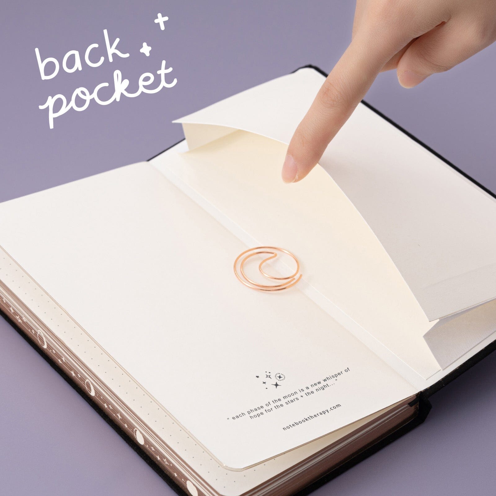 Tsuki 'Moonlit Whisper' Limited Edition Luxury Travel Notebook  ☾