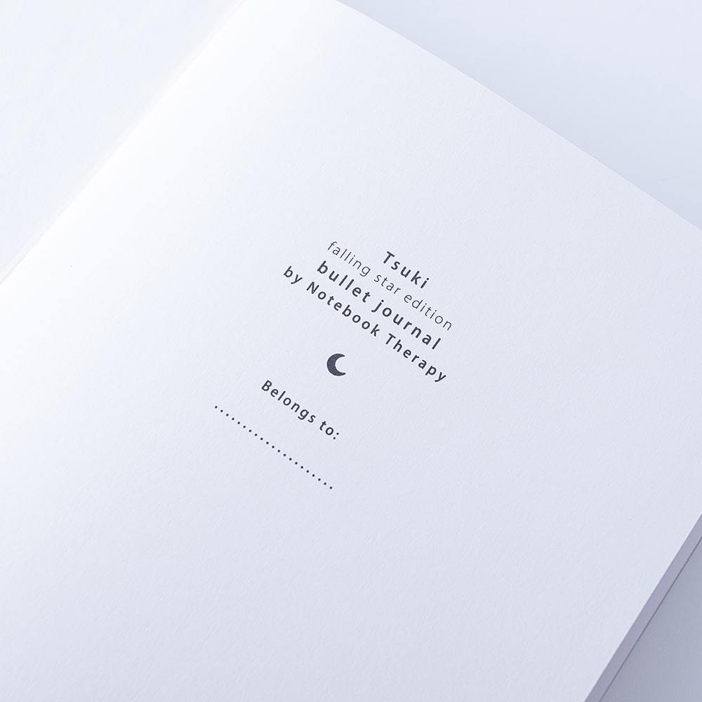 Tsuki 'Falling Star' Limited Edition Bullet Journal ☾