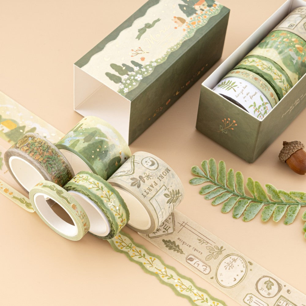 Tsuki 'Mori' Washi Tape Set ☾