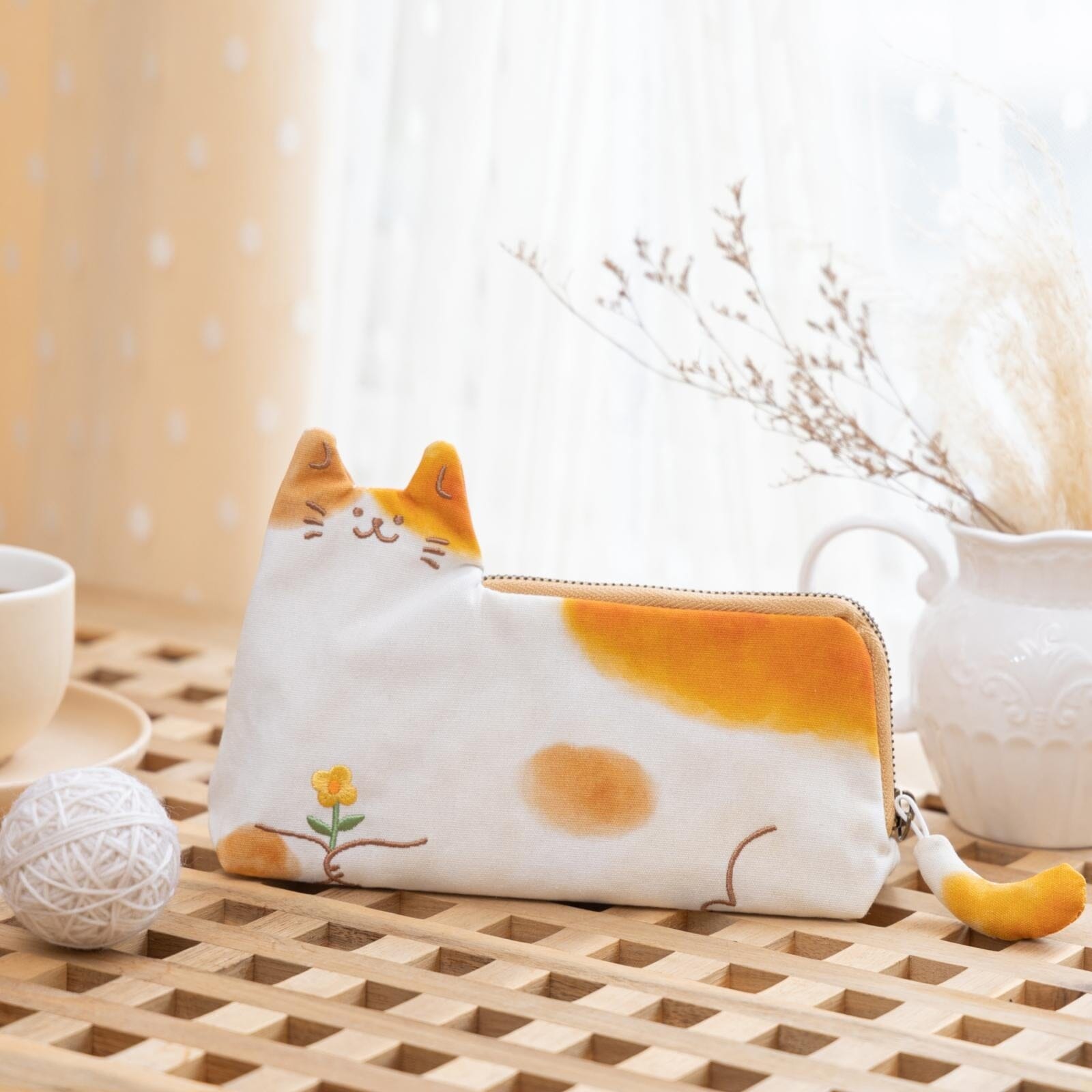 Tsuki 'Neko Days' Travel Pen Pouch ☾