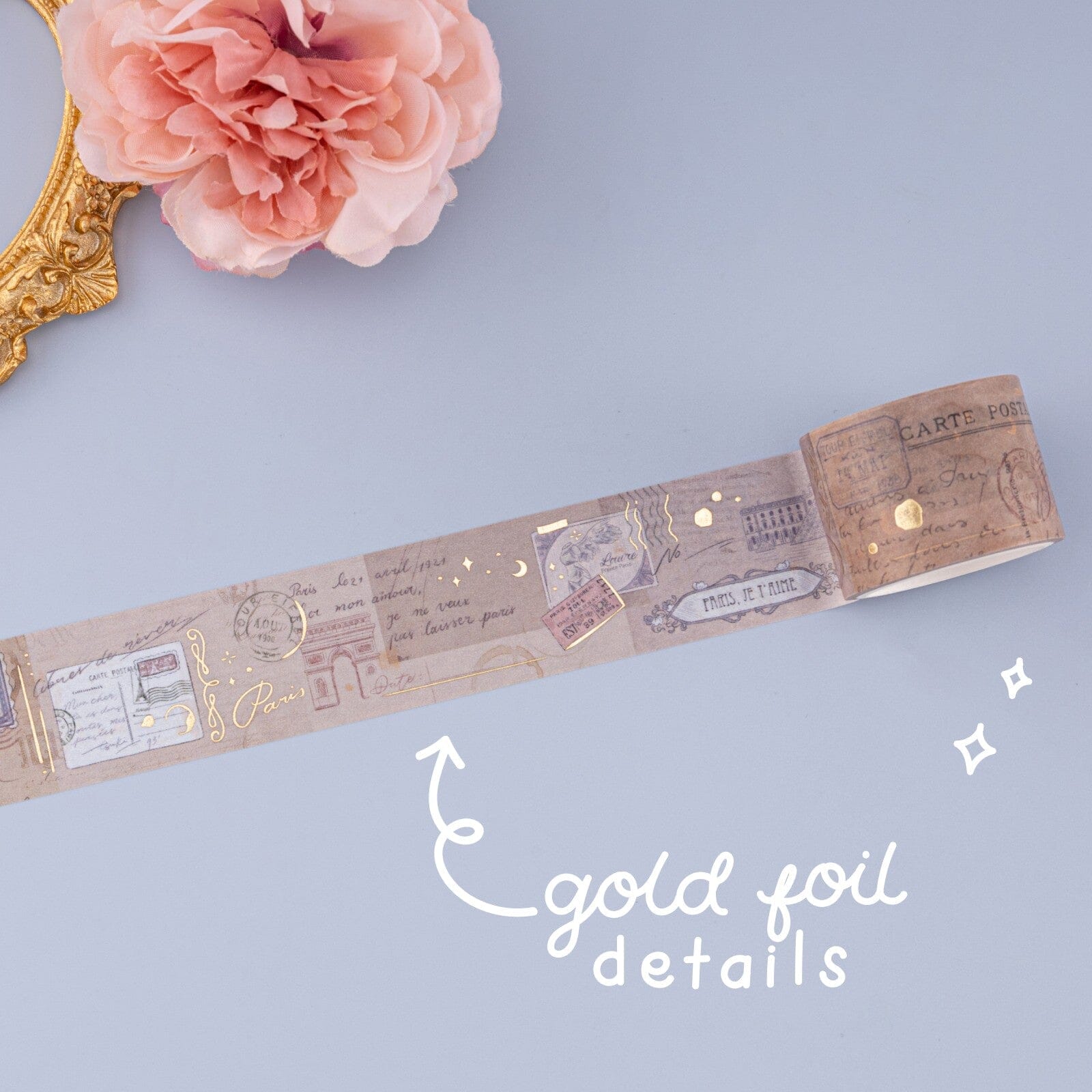 Tsuki 'Journée à Paris' Washi Tape Set ☾