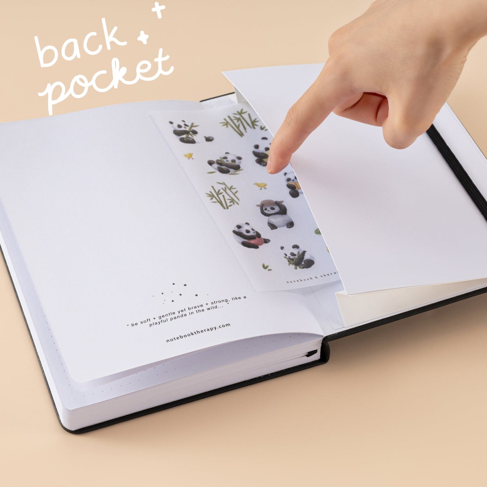 Tsuki 'Playful Panda' Limited Edition A5 Bullet Journal ☾