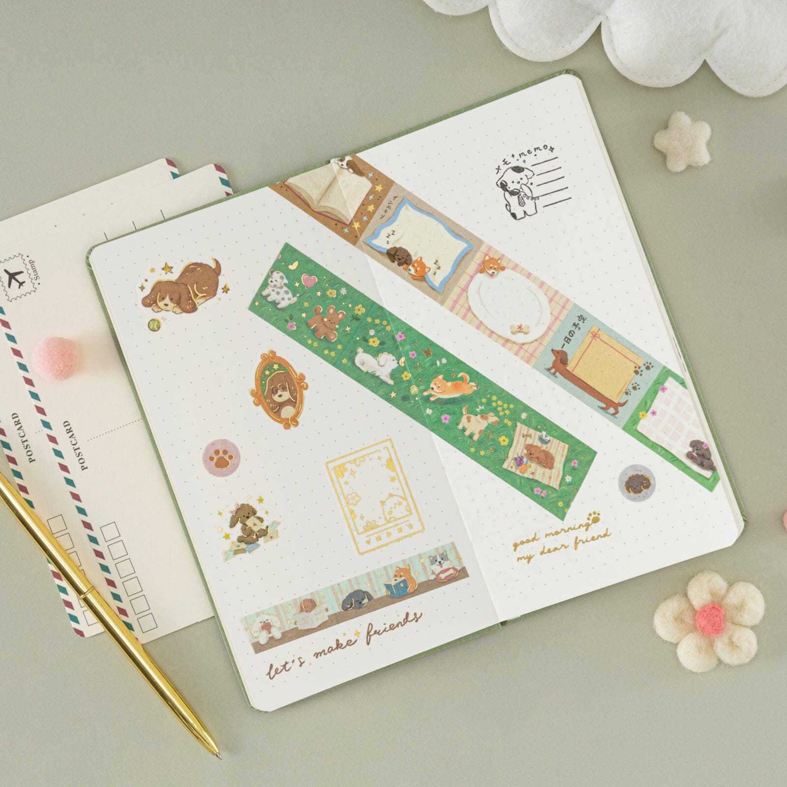 Tsuki 'Puppy Life' Sticker Set ☾