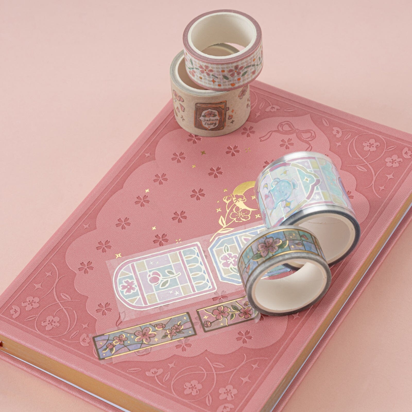Tsuki 'Sakura Story' Washi Tape Set ☾