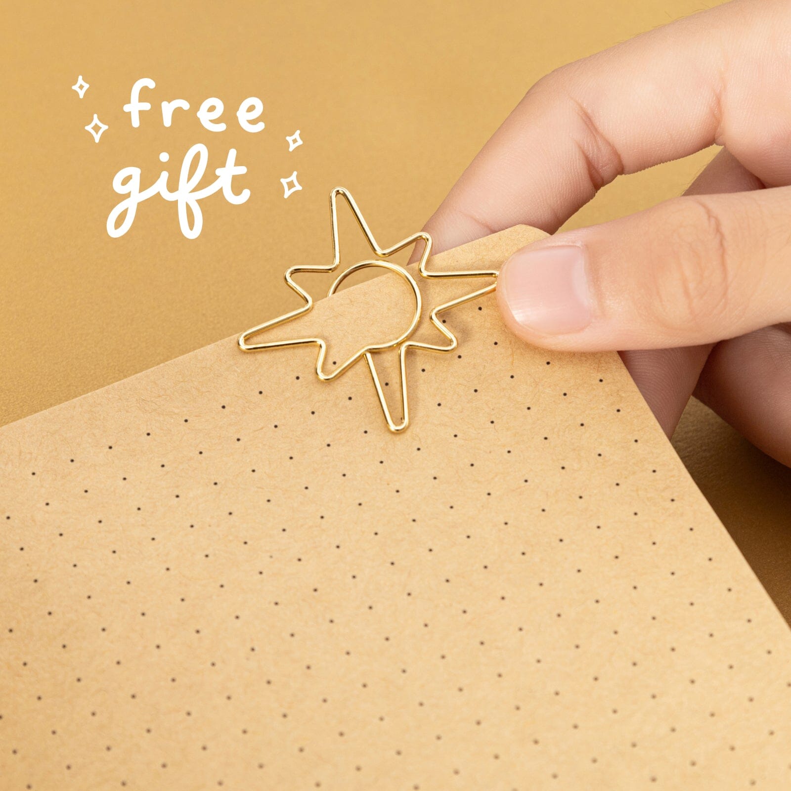 Tsuki 'Sunbeam Magic' Kraft Travel Notebook ☾