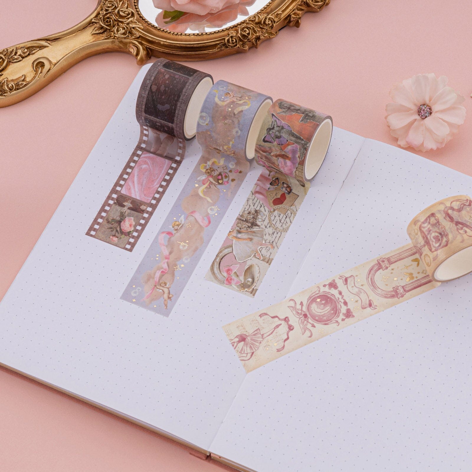 Tsuki 'Sweet Ballet' Washi Tape Set ☾
