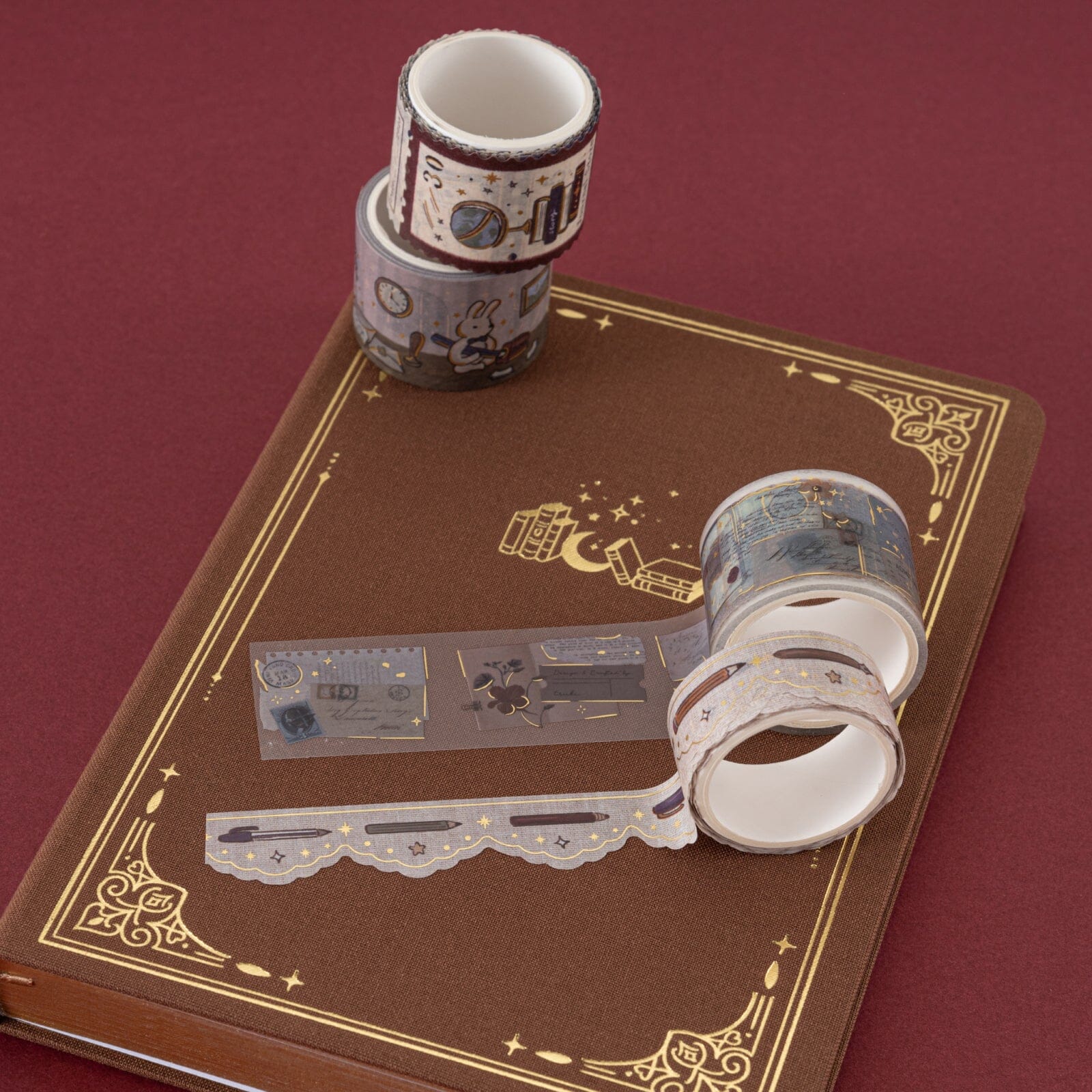 Tsuki 'Tsuki Studio' Washi Tape Set ☾