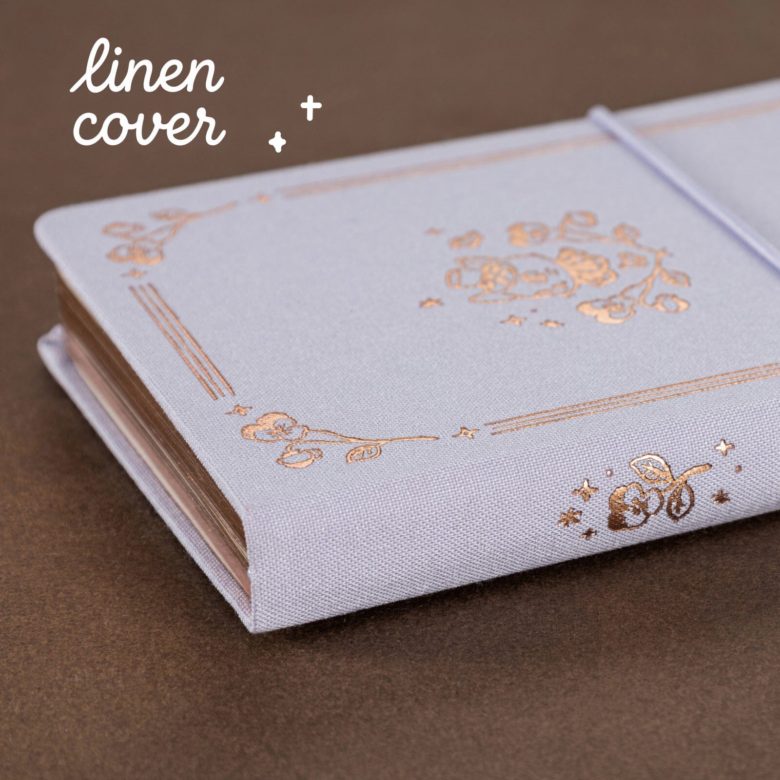 Tsuki 'Neko Pansy' Limited Edition Luxury Travel Notebook ☾
