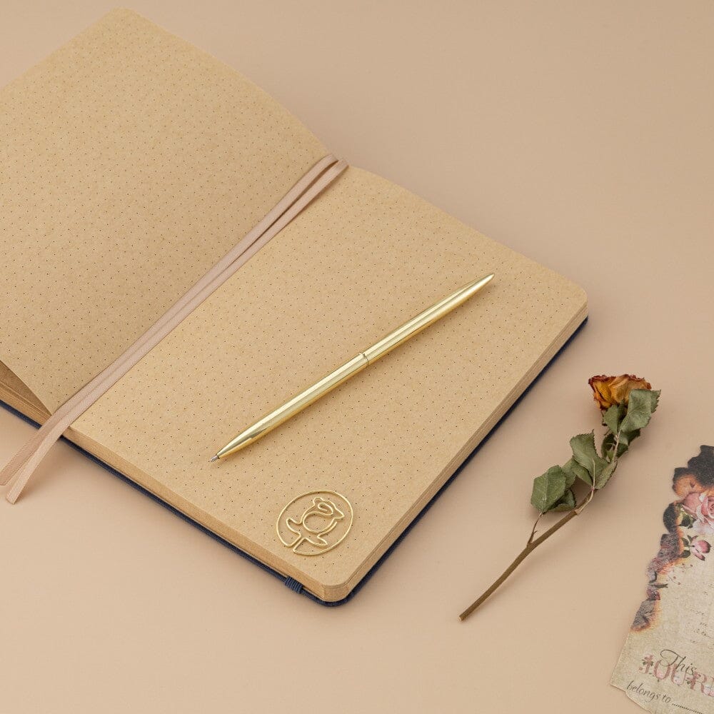 Tsuki 'Vintage Rose' Kraft Paper Limited Edition Bullet Journals ☾