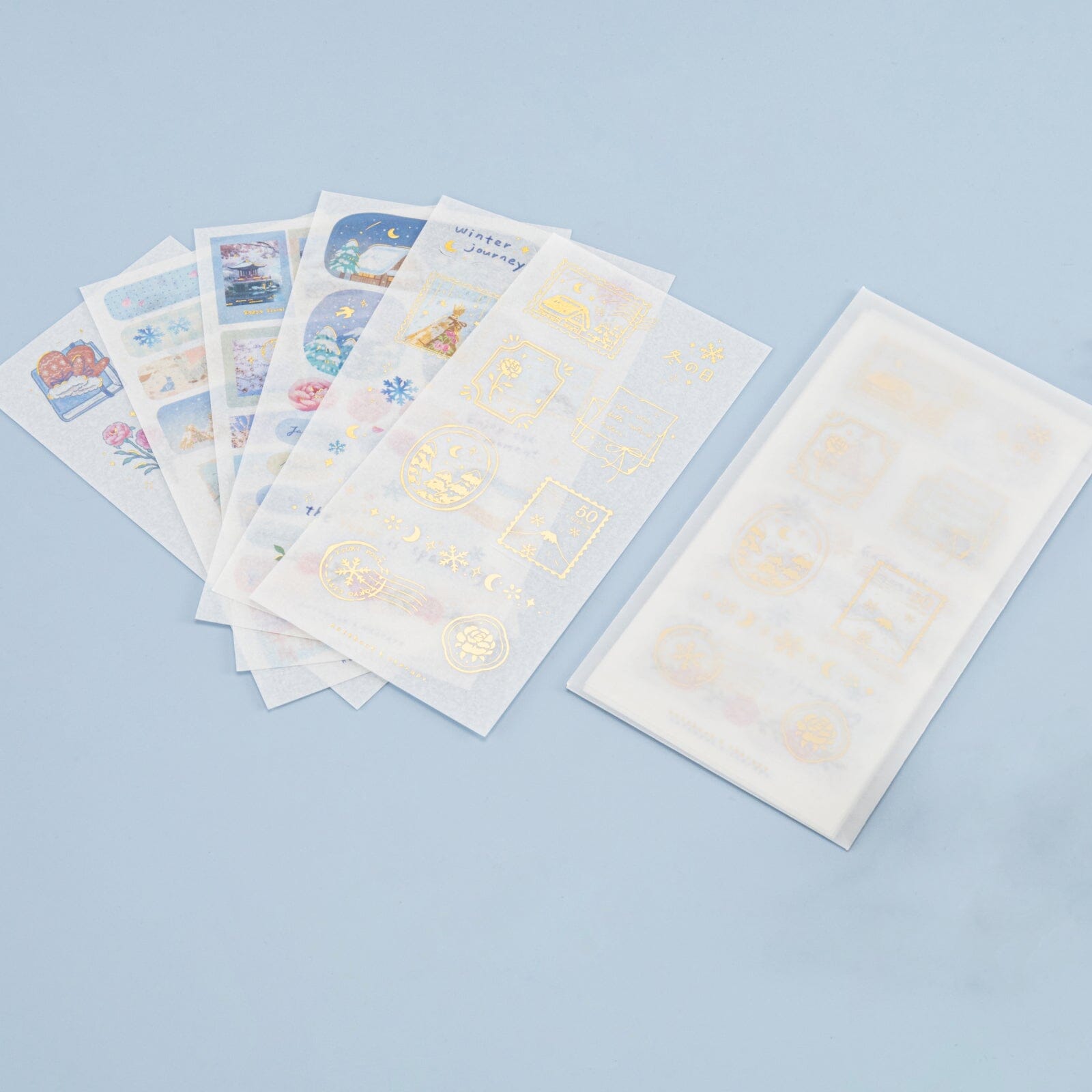 Tsuki 'Winter Journey' Sticker Set ☾