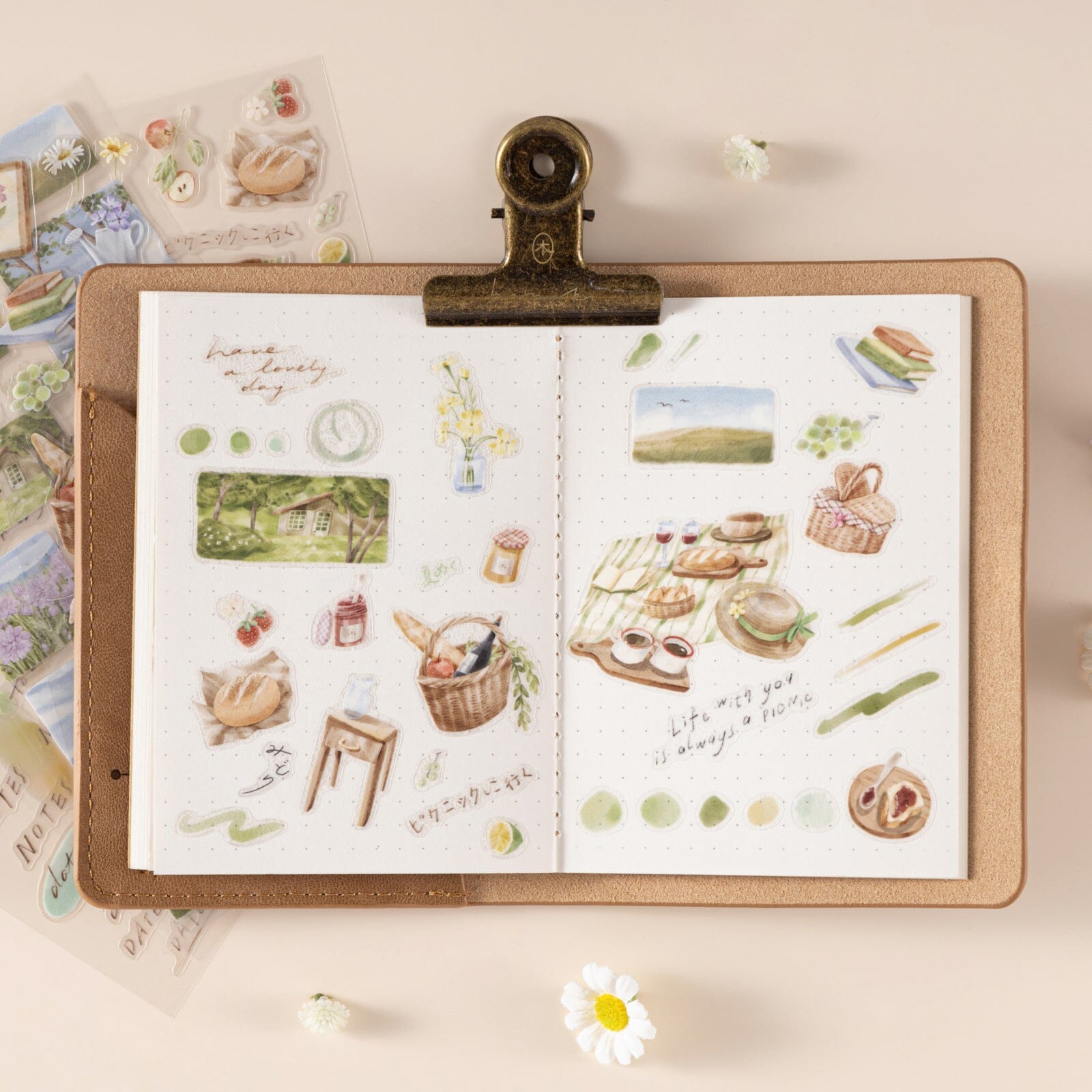 Hinoki - 'Into the Meadow' Sticker Set