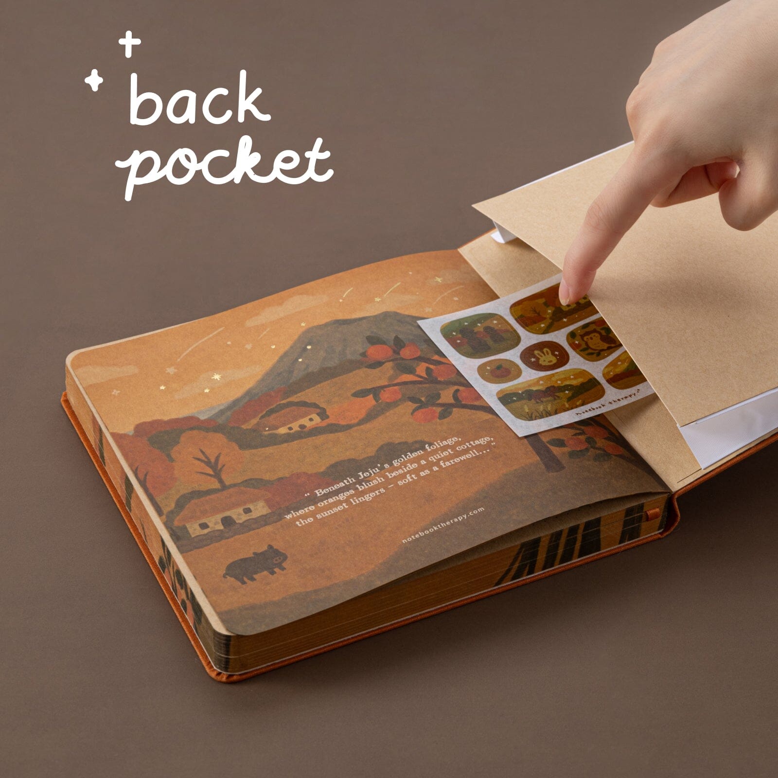 Tsuki Four Seasons: Autumn Collector's Edition 2025 Square Bullet Journal ☾