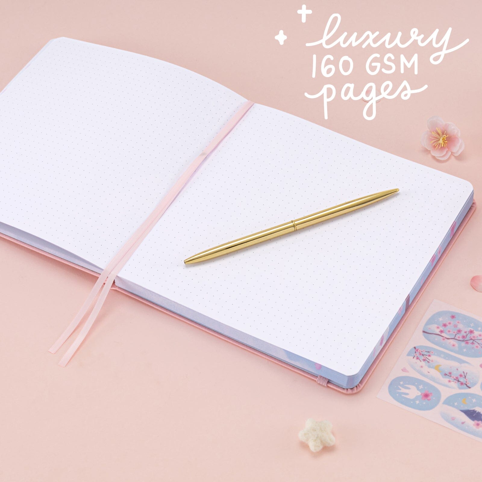 Tsuki Four Seasons: Spring Collector's Edition 2025 Square Bullet Journal ☾