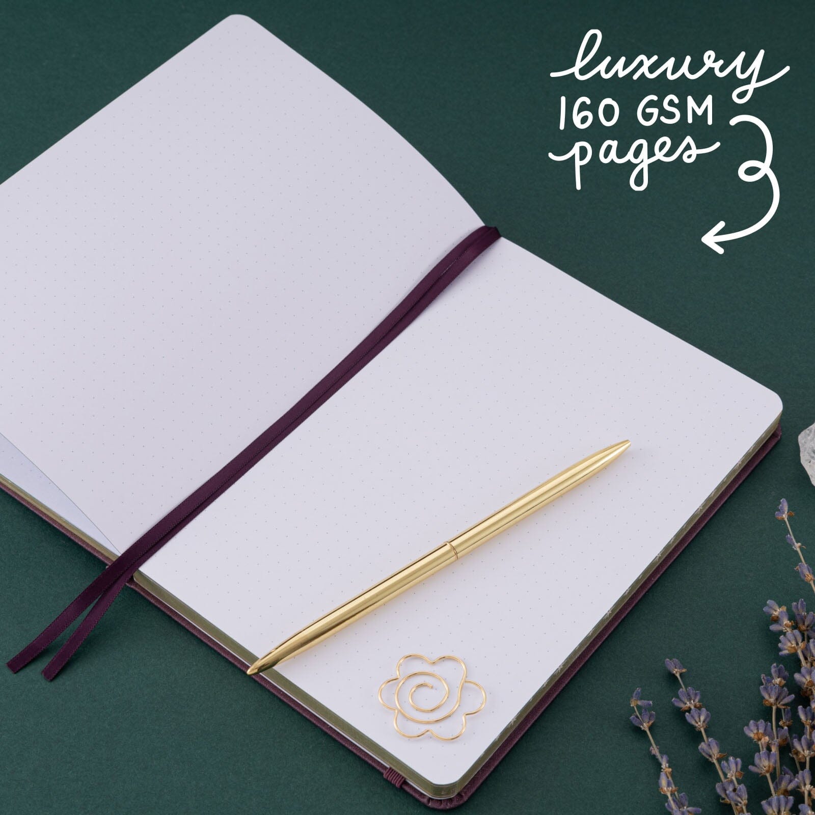Tsuki 'Summer Witch' Limited Edition Glitter Linen Bullet Journal ☾