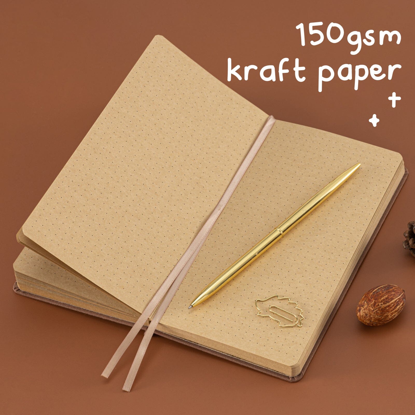 Tsuki 'Cozy Friends' Luxury Travel Notebook ☾