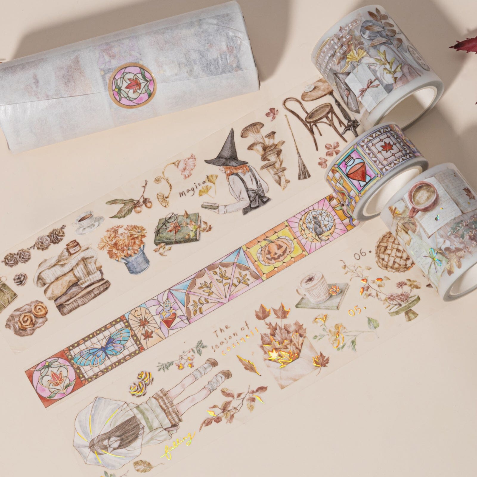 Hinoki - 'Into the Enchantment' PET Decorative Tape
