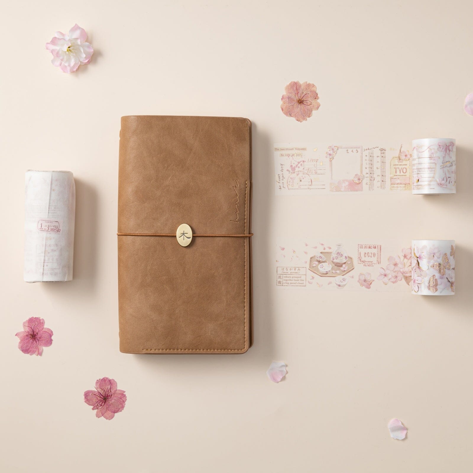 Hinoki - 'Into the Blossom' Decorative PET Tape Set