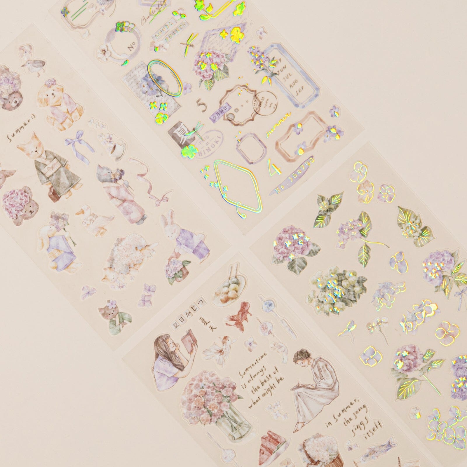 Hinoki - 'Into the Summer' Sticker Sheets