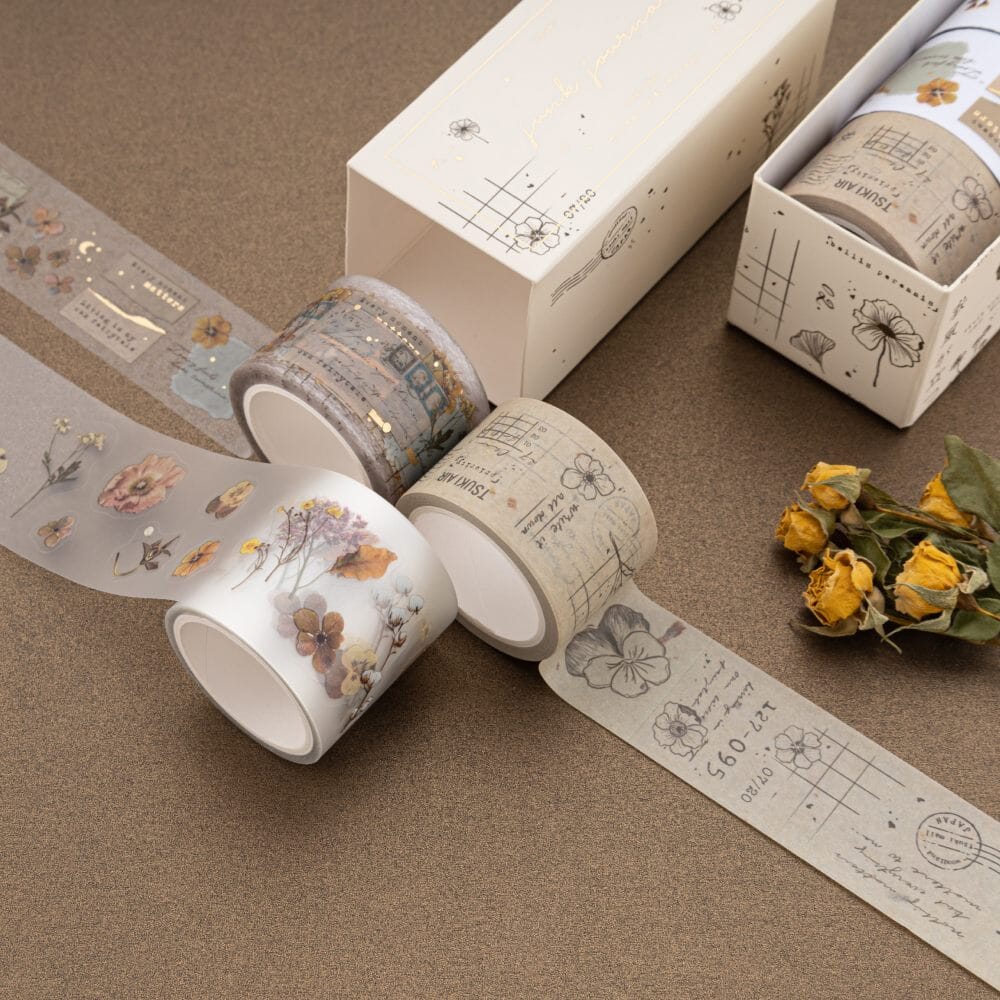 Tsuki 'Junk Journal' Washi Tape Set ☾