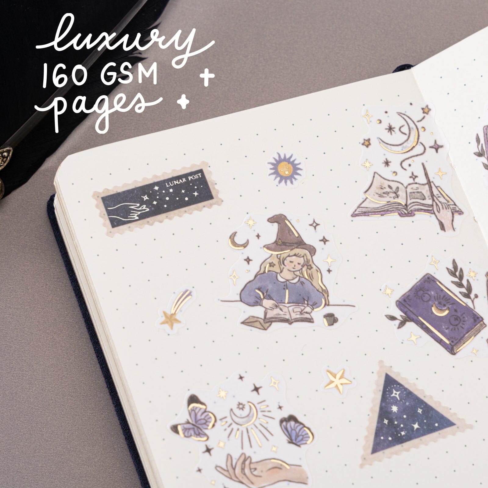 Tsuki 'La Lune' Collector's Edition Moon Planner Travel Notebook ☾