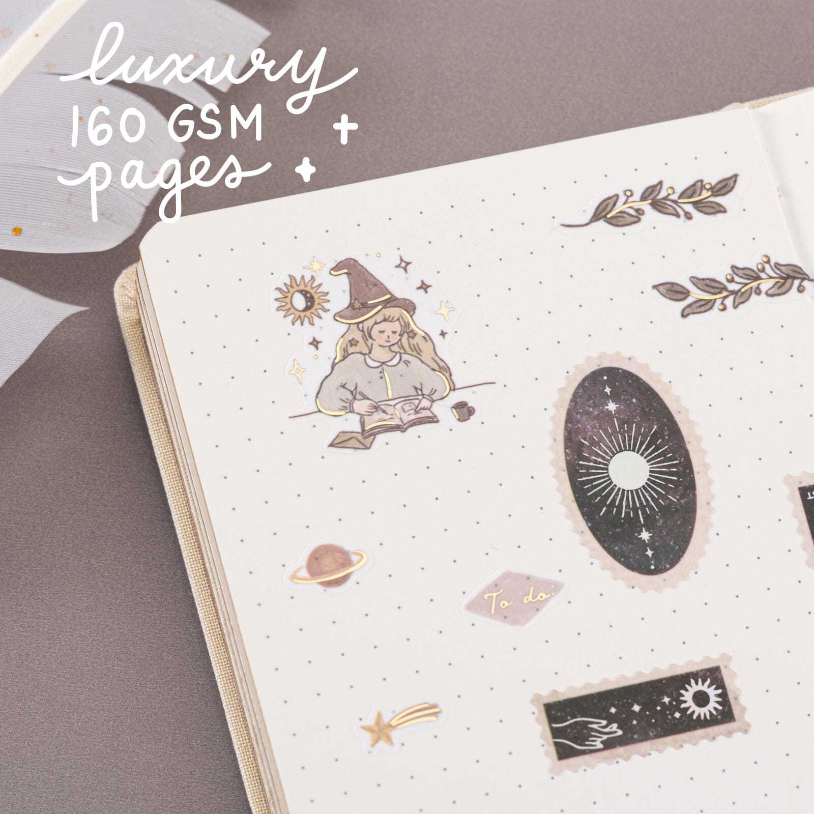 Tsuki 'Le Soleil' Collector's Edition Moon Planner Travel Notebook ☾