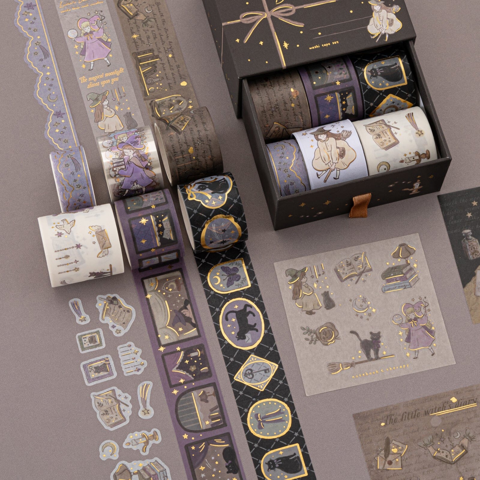 Tsuki 'Lunar Delivery' Washi Tape Set ☾