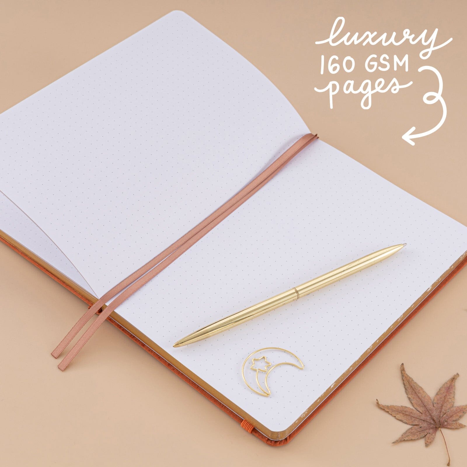 Tsuki 'Maple Moon' Limited Edition Bullet Journal ☾