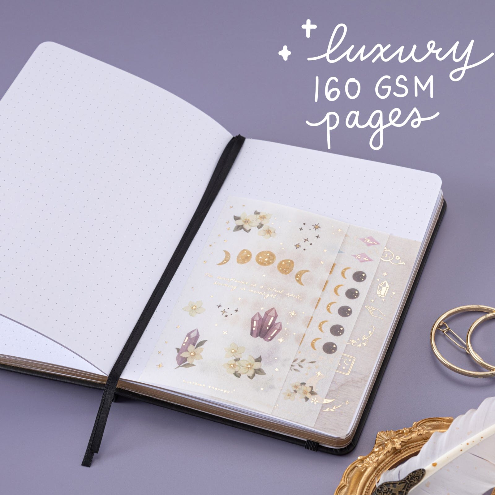 Tsuki 'Lunar Bloom' Collector's Edition 2026 Moon Planner Bullet Journal ☾